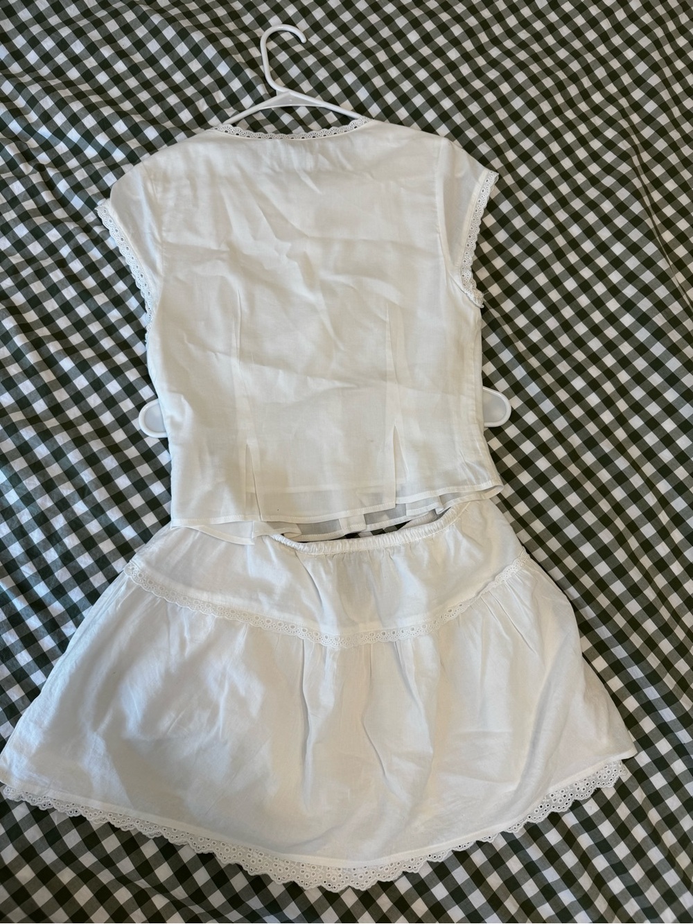 Reformation Valetta set in white - Picture 5 of 5